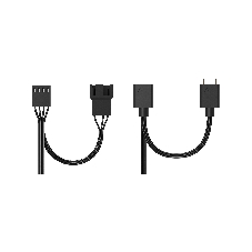 Реверсный вентилятор Fan Ocypus Beta F12 BK ARGB REVERSE BLADE PWM черный