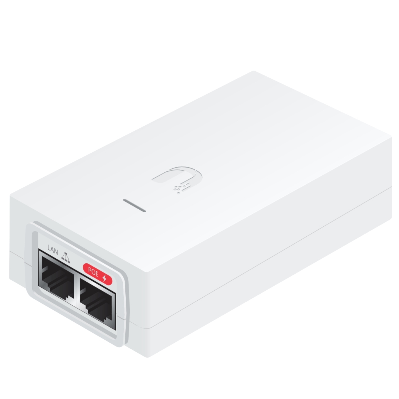 Инжектор Ubiquiti POE-48-24W-WH, 48V, 24W (0.5A) passive Power over Ethernet (PoE) injector in white