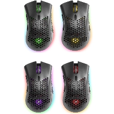 Мышь беспроводная Defender Warlock GM-709L черный, 2400 dpi, радиоканал, USB, кнопки - 8