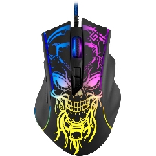 Мышь проводная Defender Bulletstorm GM-928 черный, 7200 dpi, USB, кнопки - 7
