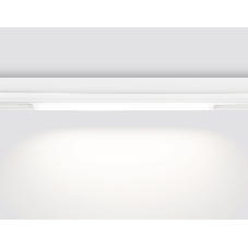 Управляемый светодиодный светильник для шинопровода Magnetic Ambrella light GL1271 WH белый IP20 15W 3000K-6400K 220V 120° 342*25*42 (Без ПДУ)