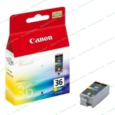 Картридж струйный CLI-36Color (1511B001) для Canon Mini Pixma 260, Цветной, 250 стр.