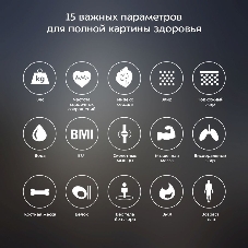 Весы напольные электронные Kitfort KT-808 макс.180кг белый