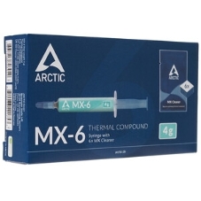 Термопаста Arctic Cooling MX-6 Thermal Compound 4г. с очистителем MX Cleaner
