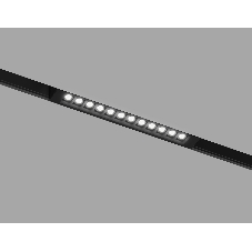 Трековый линейный светильник Ambrella light GL8075 BK черный IP20 9W 3000-6000K 220V 24° 220*25*41