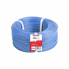Провод ПГВА Rexant 1х0.75 мм², Cu, синий, бухта 200 м