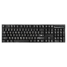 Комплект клавиатура+мышь ExeGate MK110-OEM проводной, USB, 1000 DPI, чёрный