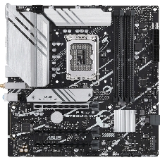 Материнская плата ASUS PRIME B760M-A WIFI D4, LGA 1700, Intel B760, 4xDDR4, 4xSATA, 2xM.2, 1xPCIe 4.0 x16, 1xPCIe 4.0 x4, 1xPCIe 4.0 x1, 2xHDMI, 1xDP, 1x 2.5Gb LAN, 2xUSB-A 3.2 Gen 2, 4xUSB-A 2.0, 3x3.5 мм, 7.1, mATX