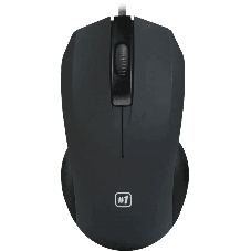 Мышь проводная Defender MM-310 черный, 1000 dpi, USB, кнопки - 3