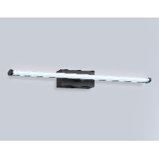 Настенный светодиодный светильник Ambrella light FL6112 BK черный 9W 3000K-6400K 410*40*80