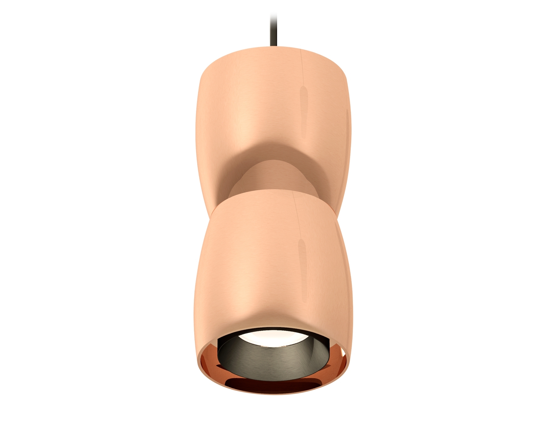 Светильник Ambrella Light XP1144010 PPG/SBK/PBK золото розовое полированное/черный песок/черный полированный MR16 GU5.3