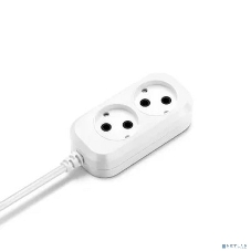 Сетевой удлинитель Buro BU-PSL2.3/W 3 м (2 розетки) белый (пакет ПЭ)