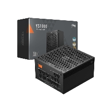 Блок питания PCCooler P5-YS1000-G1F, 1000Вт, 80 PLUS Gold, 135мм, модульный, черный