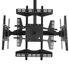 Потолочный кронштейн ONKRON CPRO2L-4 для 4 телевизоров 32”- 55