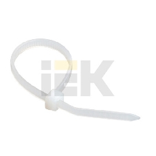 Хомут кабельный 4.8х200 нейл. бел. (уп. 100 шт) IEK UHH31-D048-200-100