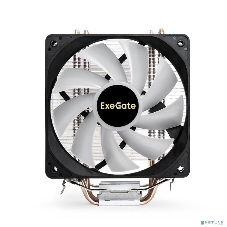 Кулер для процессора ExeGate Wizard EXX400V2-PWM.FRGb серебристый, 120 мм, алюминий/медь, 2400 об/мин, 24 дБ, 4 pin, 140 Вт, 155 мм