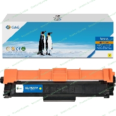 Картридж лазерный G&G, аналог Brother TN-217Y красный 2.3k