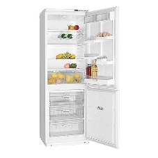 Холодильник Atlant ХМ-6021-080 серебристый двухкамерный 225/101л морозилка снизу