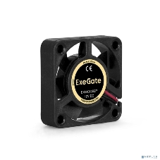 Вентилятор для корпуса ExeGate EX04010S2P черный, 40 мм, 5000 об/мин, 24 дБ, 2 pin