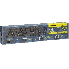 Комплект клавиатура+мышь Defender York C-777 проводной, USB, 1000 DPI, чёрный