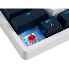 Клавиатура беспроводная Acer OKR302 (ZL.KBDEE.016), USB, Bluetooth/Радиоканал, белый