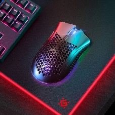 Мышь беспроводная Defender Warlock GM-709L черный, 2400 dpi, радиоканал, USB, кнопки - 8