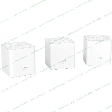 Двухдиапазонная Wi-Fi Mesh система Tenda nova MW3 (3 роутера) АС1200, 2 порта fast ethernet RJ45