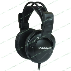 Проводные наушники Koss UR20 черный, полноразмерные, Jack 3.5 мм