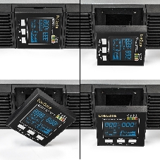 Источник бесперебойного питания On-line ExeGate PowerExpert ULS-2000.LCD.AVR.1SH.2C13.USB.RS232.SNMP.2U 2000VA/2000W, On-Line, PF=1, LCD, 1*Schuko+2*C13, RS232, USB, SNMP-slot, Rackmount 2U/Tower, металлический корпус, черный