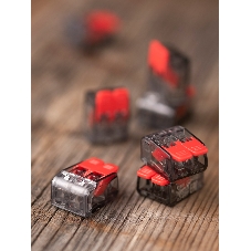 Клемма PROxima СМК 221-412 2 отверстия 0.2-4.0 мм2 (100 шт.)
