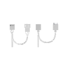 Вентилятор для корпуса Ocypus Beta F12 WH ARGB Reverse Blade White (Beta-F12-WH1AM01X-GL)