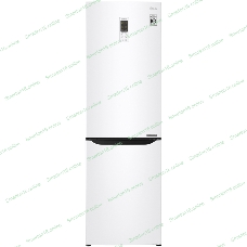 Холодильник LG GA-B419SQGL белый двухкамерный 223/79л морозилка снизу, No Frost
