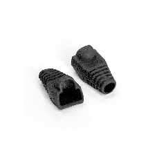 Колпачок ExeGate BC45-100-BK изолирующий для коннектора RJ-45, черный (100 шт)
