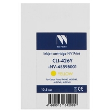 Картридж струйный NVPrint CLI-426Y (NV-4559B001) Yellow для Canon Pixma iP4840, MG5140, MG6140, MG8140 (10.5 мл) совместимый