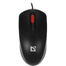 Мышь проводная Defender Icon MB-057 черный, 1000 dpi, USB, кнопки - 3