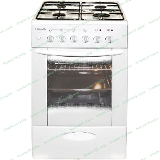 Комбинированная плита Лысьва ЭГ 404 МС-2у белый (стеклянная крышка) реш.чугун