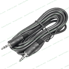 Кабель соединительный аудио-видео Buro Jack 3.5 (m)/Jack 3.5 (m) 1м. черный