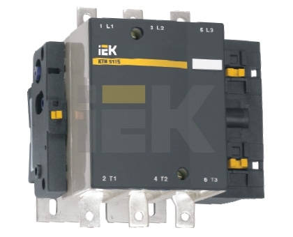 Контактор КТИ-5185 185А 230В/АС3 IEK KKT50-185-230-10