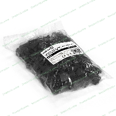 Колпачок ExeGate BC45-100-BK изолирующий для коннектора RJ-45, черный (100 шт)