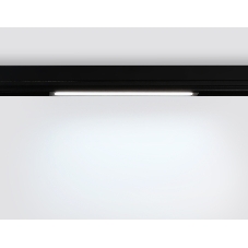 Управляемый светодиодный светильник для шинопровода Magnetic Ambrella light GL1272 BK черный IP20 15W 3000K-6400K 220V 120° 342*25*42 (Без ПДУ)