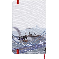 Блокнот Moleskine LIMITED EDITION I AM LONDON LEQP060IAMLO Large 130х210мм, 240 страниц, слоновая кость страницы линейка, твердая обложка, белый