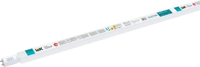 Лампа светодиодная IEK LLE-T8-24-230-40-G13 T8 24Вт линейная 230В 4000К G13