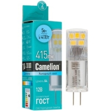Лампа светодиодная Camelion (13750) LED5-G4-JC-NF/845/G4