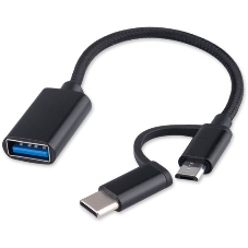 Адаптер USB OTG Type-C (CM/AF)