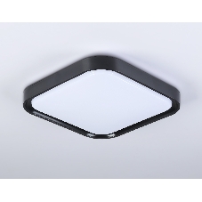 Потолочный светодиодный светильник Ambrella light FZ1262 BK черный 18W 5000K 250*250*60 (Без ПДУ)