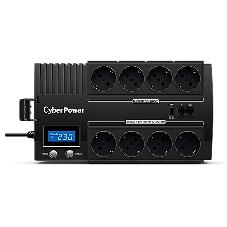 Источник бесперебойного питания CyberPower BR1200ELCD 1200VA/720W USB/RJ11/45 (4+4 EURO)