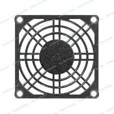 Решетка для вентилятора 70x70 ExeGate EG-070PSB (70x70 мм, пластиковая, квадратная, черная)