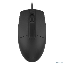 Мышь проводная A4Tech OP-330 черный, 1200 dpi, USB, кнопки - 3