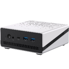 Компьютер Chuwi Ubox AMD Ryzen 5 6600H(3.3Ghz)/16384Mb/512PCISSDGb/Int:AMD Radeon/BT/WiFi/war 1y/1.35kg/Iron Gray/Win11Pro + DDR5 (SODIMM MAX 64GB)(RAM slot*2)/USB2.0*1/USB3.2G1*3/Type-C*1(DP,PD)/HDMI*1/DP*1/RJ45*2/WIFI6,BT5.