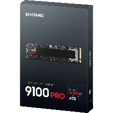 Накопитель SSD 4Tb Samsung 9100 PRO, M.2, PCI-E 5.0 x4, TLC 3D NAND R/W - 14800/13400 Mb/s